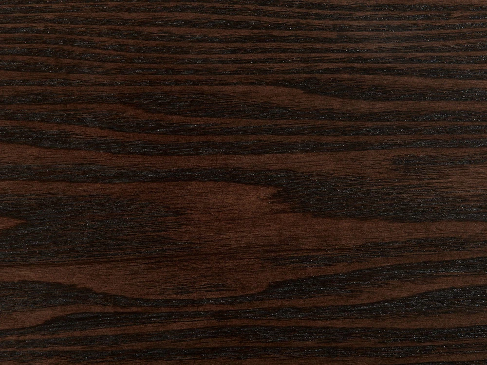Beliani Dvivietė lova ZEN 180 x 200 cm, tamsaus uosio spalvos, dirbtinė oda