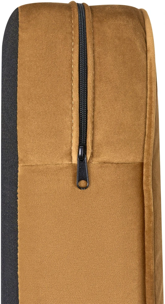 Fotelis Beliani Fotel CHESTERFIELD aksominis auksinis