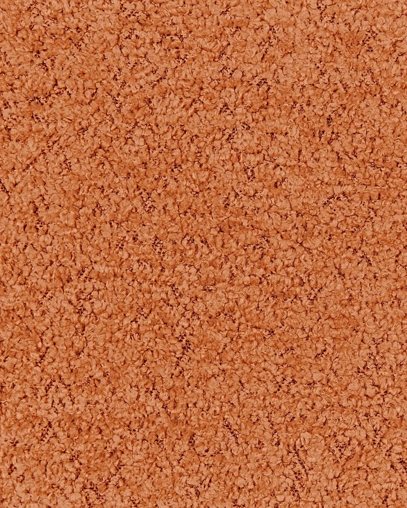 Fotelis Beliani Supamas krėslas ANASET oranžinis Boucle