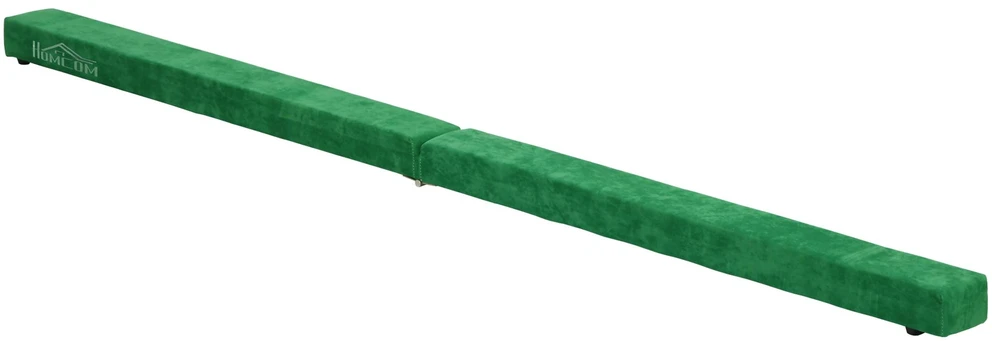 HOMCOM 210 cm gimnastikos balansavimo sija, skirta naudoti viduje ir lauke, sulankstoma, iki 120 kg, žalia