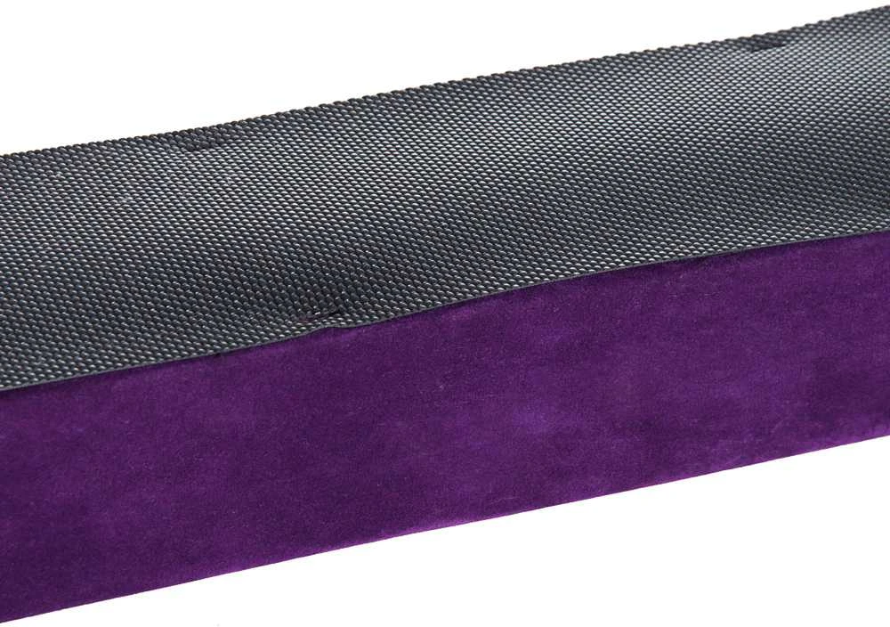 HOMCOM 210 cm gimnastikos balansas, skirtas naudoti lauke ir viduje, sulankstomas, iki 120 kg, violetinis