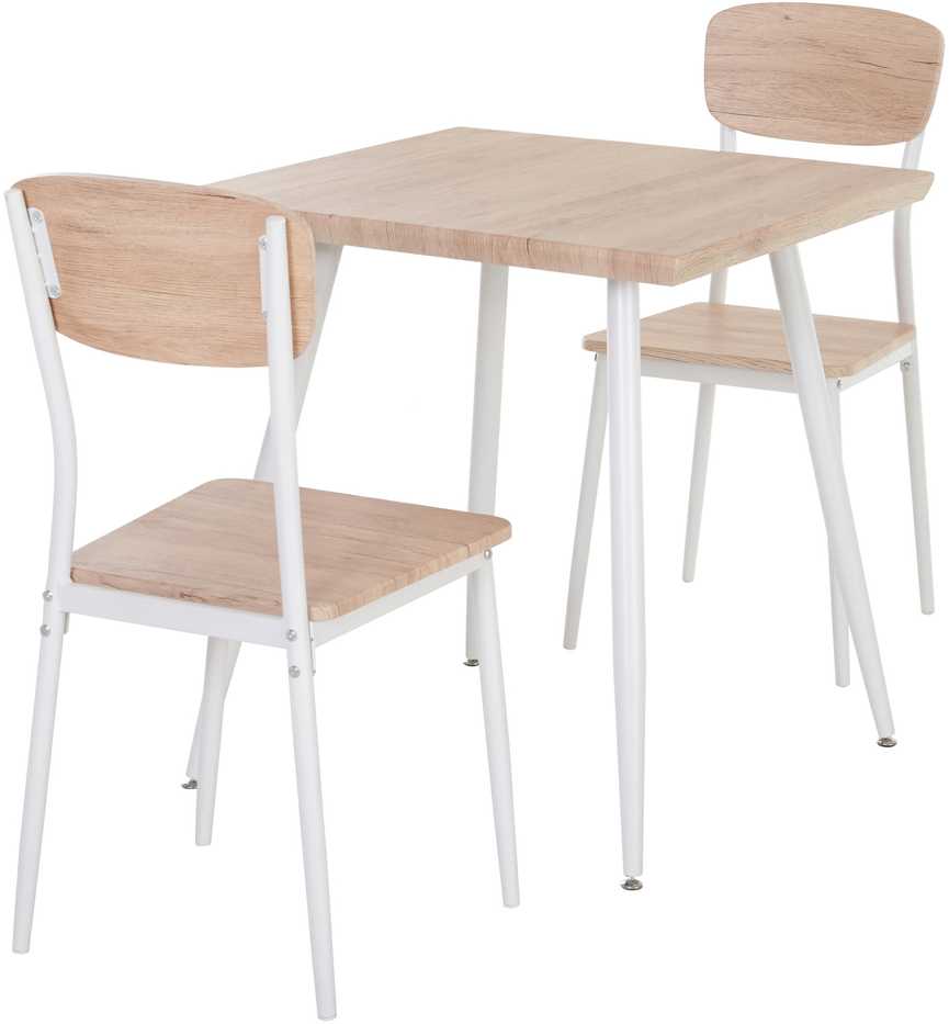 HOMCOM 3 dalių valgomojo komplektas