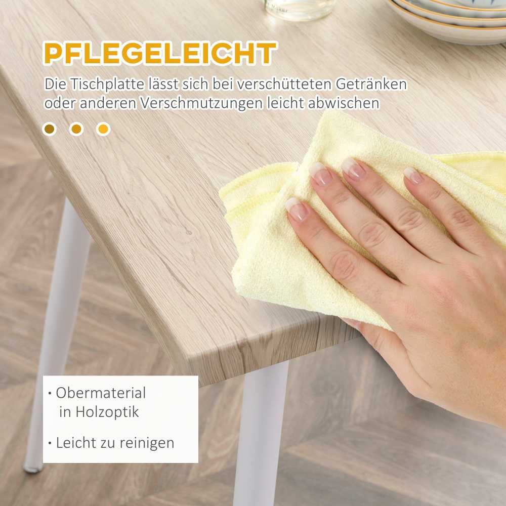 HOMCOM 3 dalių valgomojo komplektas