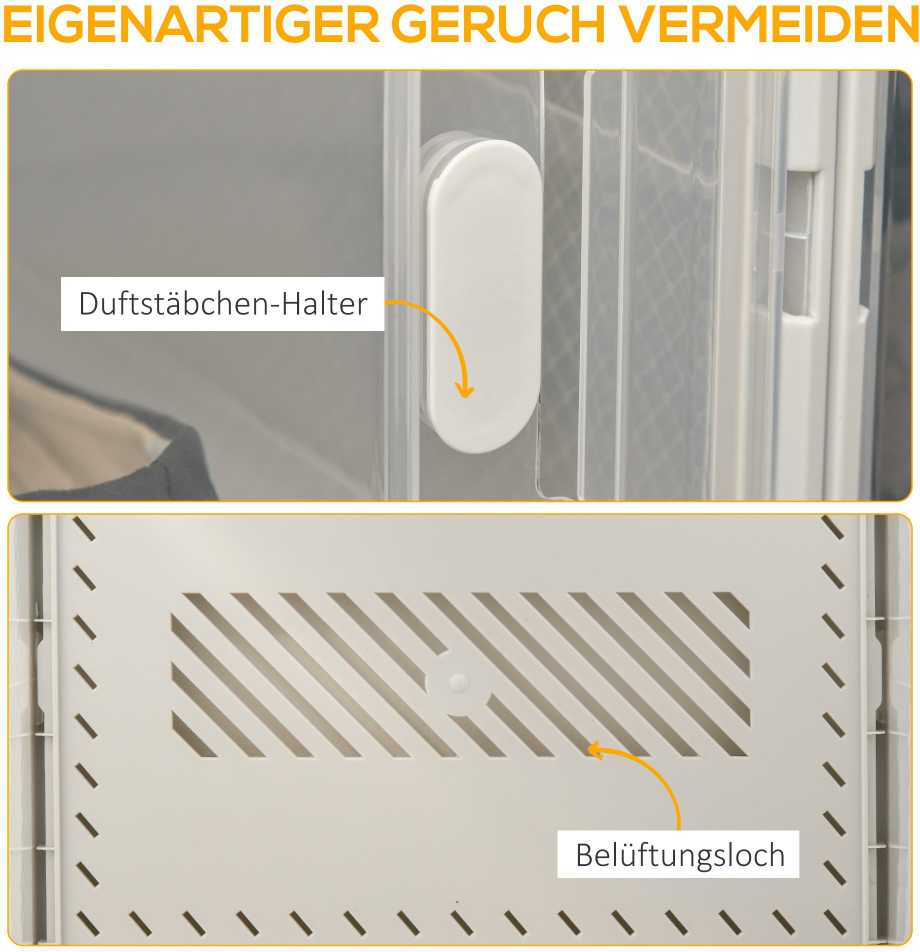 HOMCOM 8 batų dėžučių rinkinys, batų organizatorius su magnetinėmis durelėmis, plastikinė batų saugykla iki 45 dydžio, skaidri ir balta