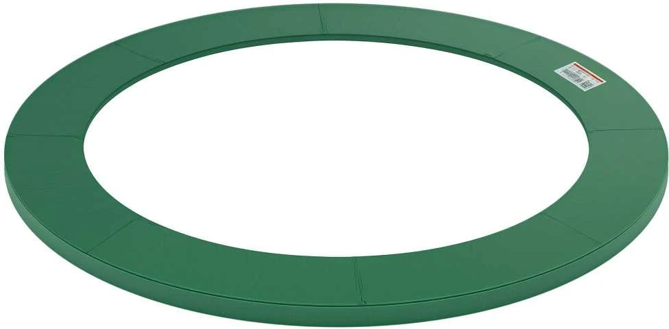 HOMCOM batuto priedų rinkinys, krašto danga, apsauginis tinklas, tentas nuo oro sąlygų, 8ft–15ft (244–457 cm) batutams, Ø 305 cm, žalias