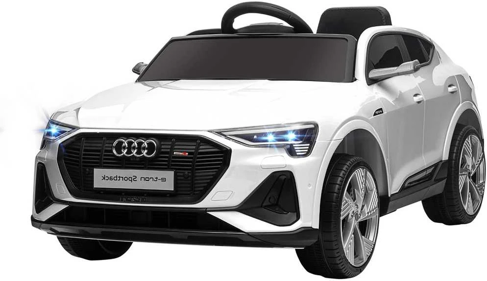 HOMCOM elektrinis automobilis vaikams su 3 greičio režimais, nuotolinio valdymo pultu, muzikos grotuvu (MP3/USB/TF), skirtas vaikams nuo 3 metų