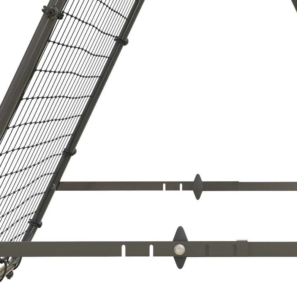 HOMCOM futbolo atšokimo sienelė, grąžinimo tinklas, dvipusis, reguliuojamas 5 padėtimis, futbolo treniruotėms, plienas, juoda, 100 x 95 x 90 cm