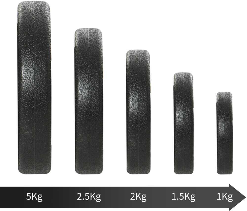 HOMCOM 30 kg hantelių rinkinys su svoriais – plieno, neslidus, juodas, tinkamas namams ir sporto salėms