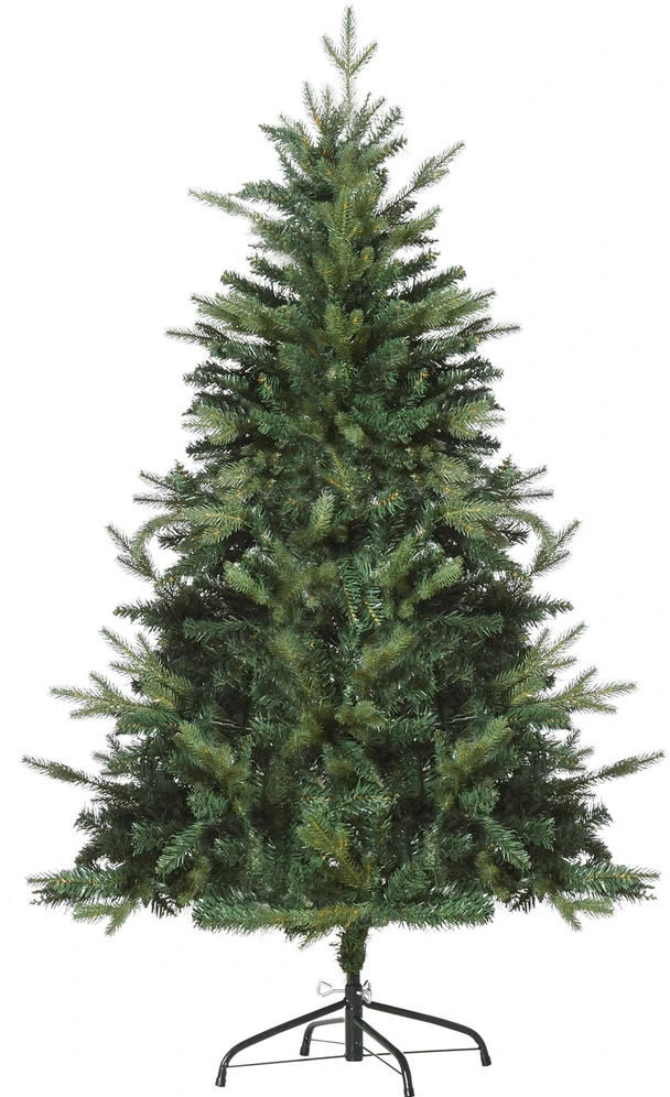 Dirbtinė kalėdinė eglutė su 946 šakelių galiukais, žalia, 150 cm