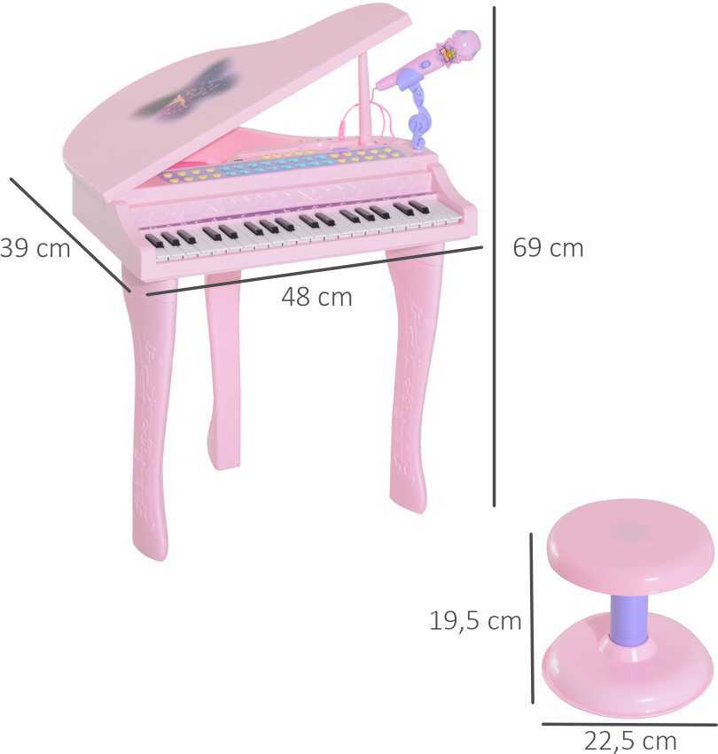 Homcom Kėdutė, muzikos instrumentas vaikams