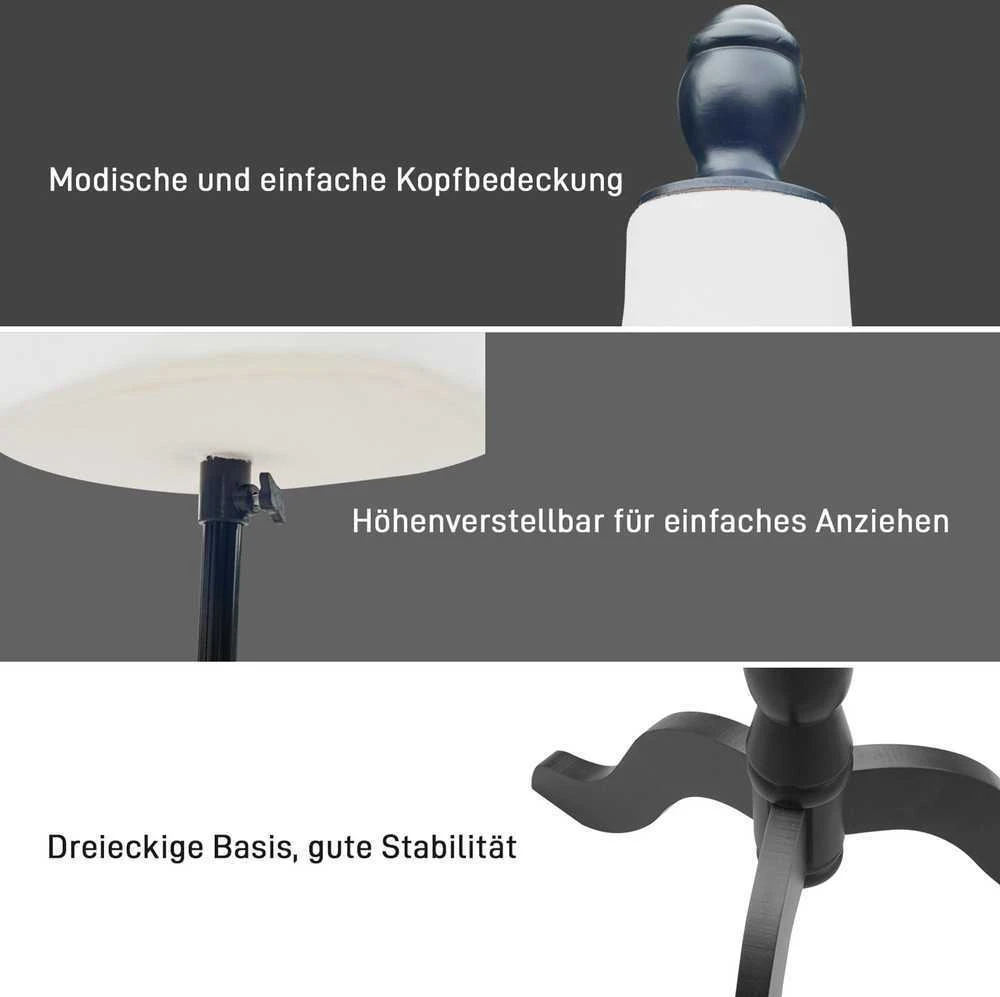 HOMCOM manekeno liemuo, siuvimo manekenas, vitrininis manekenas, putplastis, medis, metalas, baltas