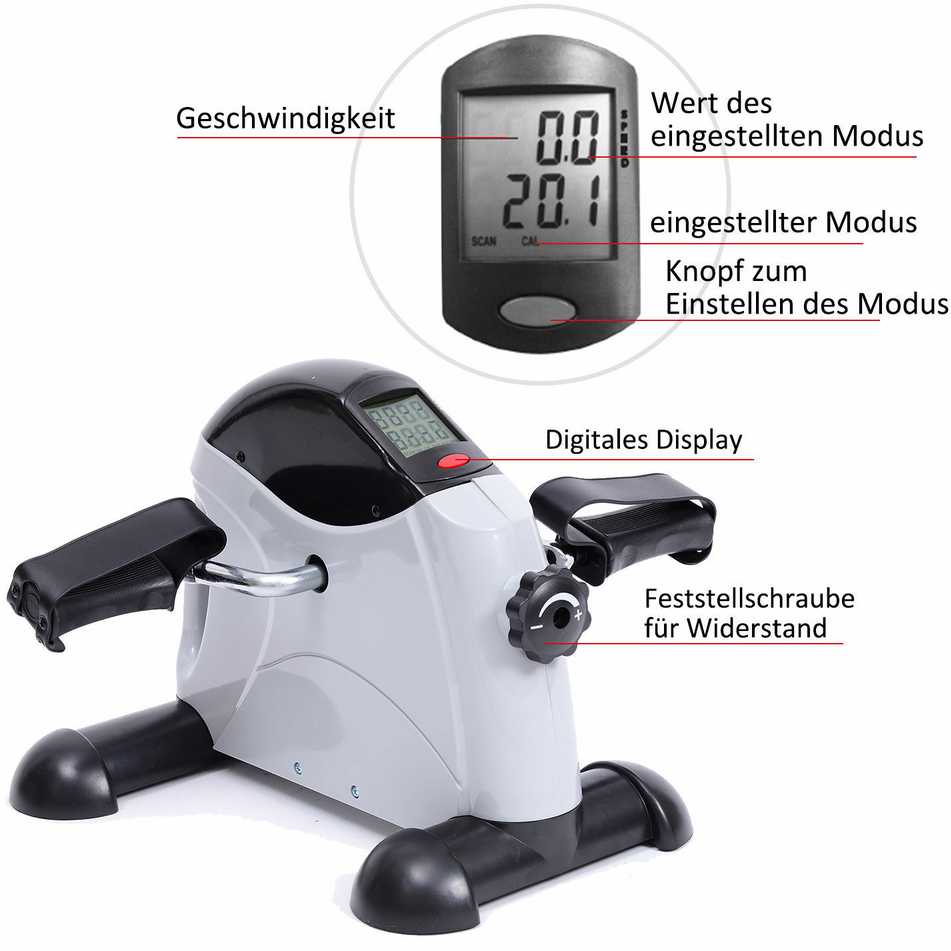 "HOMCOM Mini Bike" treniruoklis