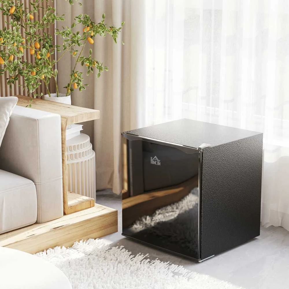 Šaldytuvas HOMCOM mini šaldiklis 35 l, elektrinė laisvai pastatoma šaldymo dėžė, 161 W, nuo -14 iki -24 ℃, 5 temperatūros lygių reguliavimas