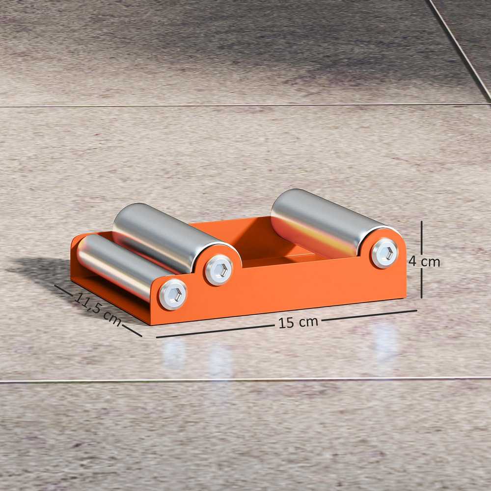 HOMCOM motociklo ratų remonto stovas, ratų sukimo įrankis, oranžinis, iki 180 mm pločio padangoms