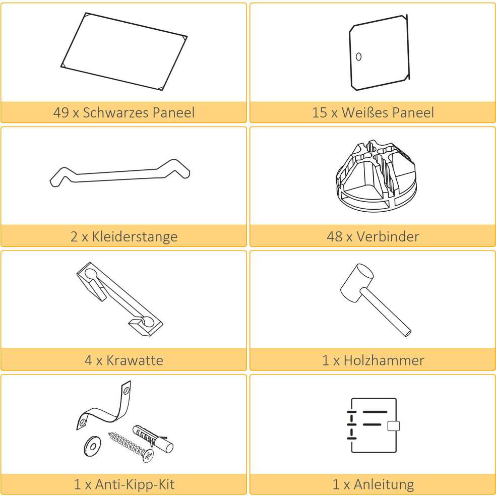 HOMCOM DIY drabužių spinta, lentynų sistema su 2 dideliais ir 9 mažais kubais, modulinė lentyna, batų lentyna, knygų ir žaislų laikymo lentyna, juoda, 111 x 47 x 183 cm
