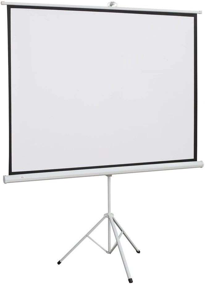 HOMCOM projektoriaus ekranas su stovu, 4:3 projekcijos plotas, 84 colių sulankstomas ekranas 171 x 131 cm, reguliuojamo aukščio ekranas namams, mokyklai, susitikimams