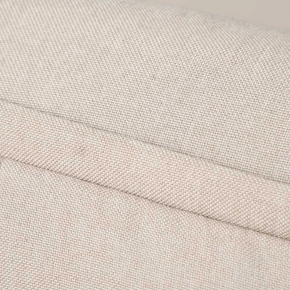 HOMCOM Sofa lova viengulė, sulankstoma sofa su reguliuojamu atlošu, šiaurietiška, lino imitacija