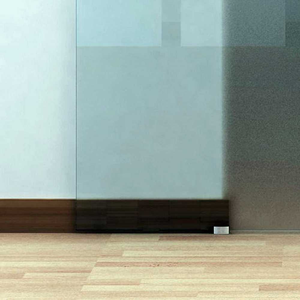 HOMCOM stiklinės stumdomos durys, matinio stiklo, 775/900/1025x2050 mm