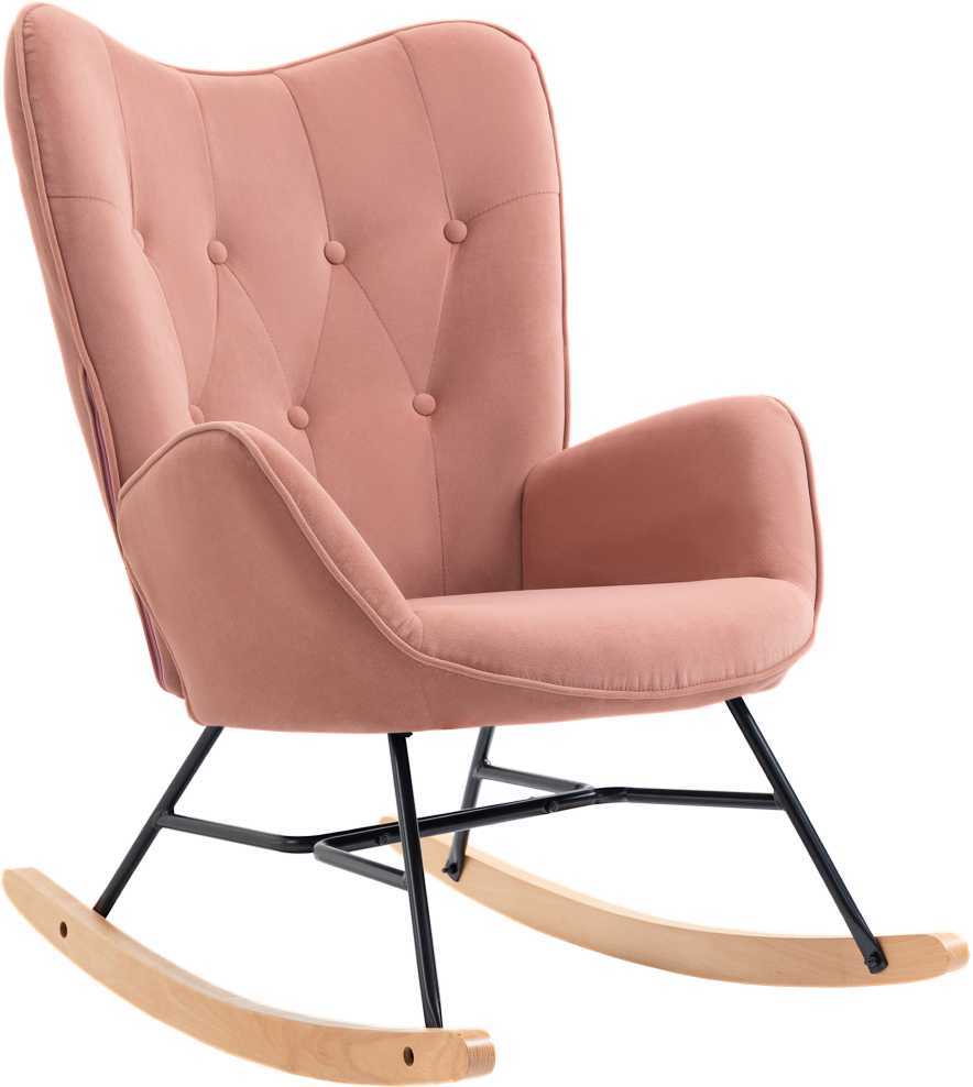 Fotelis Homcom Supamasis krėslas - rožinis 84x70x96cm, modelis - 839 ...