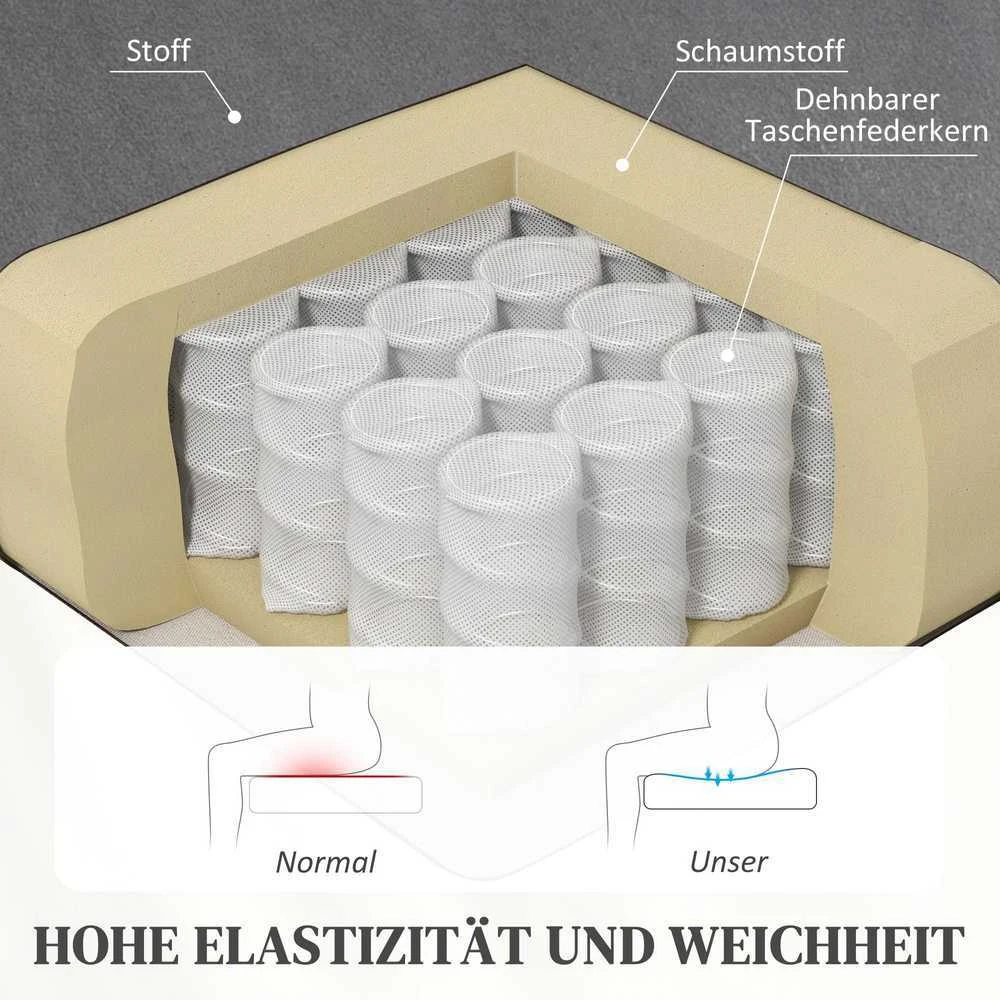 Fotelis HOMCOM elektrinis pakeliamas televizoriaus krėslas, masažo, šildymo ir atlošimo funkcijos, krėslas su puodelių laikikliu, daiktadėže, USB jungtimis ir nuotolinio valdymo pulteliu, aksominis, tamsiai pilkas