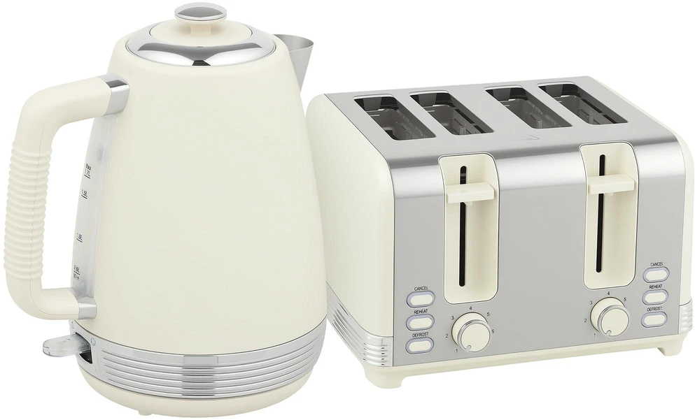 HOMCOM virdulio ir skrudintuvo rinkinys, 1,7 l, 2200 W, „Strix“ termostatas, filtras, 4 angų skrudintuvas, 7 skrudinimo lygiai, trupinių padėklas