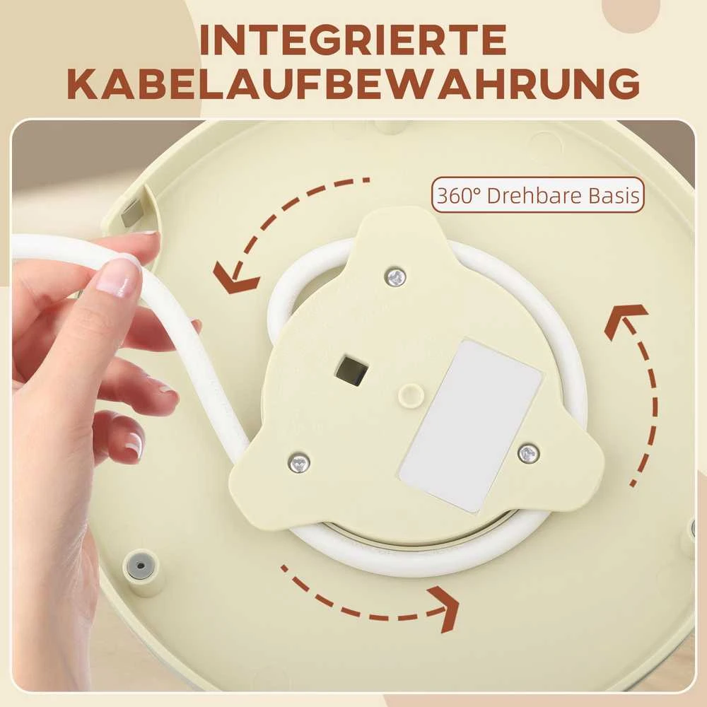 HOMCOM virdulys, 2200 W, su stebėjimo langeliu, filtru, greitas virimas, smėlio spalvos