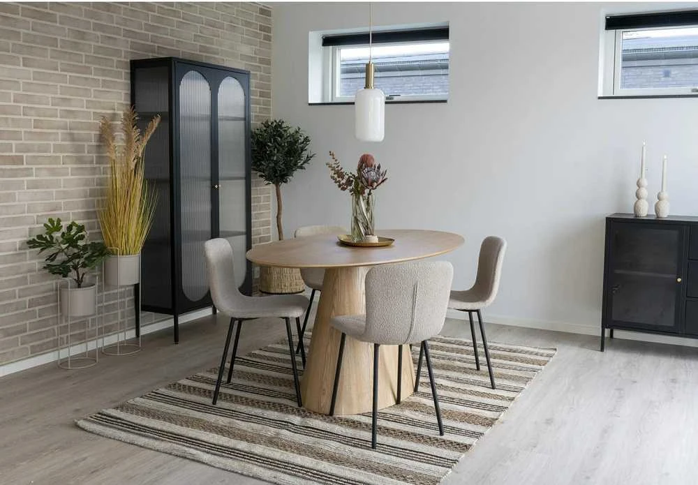 House Nordic Aps Stalas Bolton apvalus 120 cm uosio