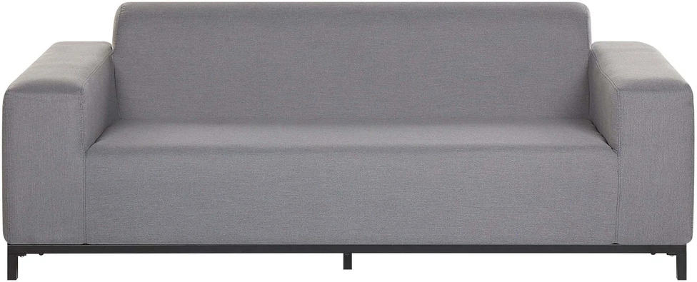 Beliani 2 vietų sodo sofa ROVIGO pilka