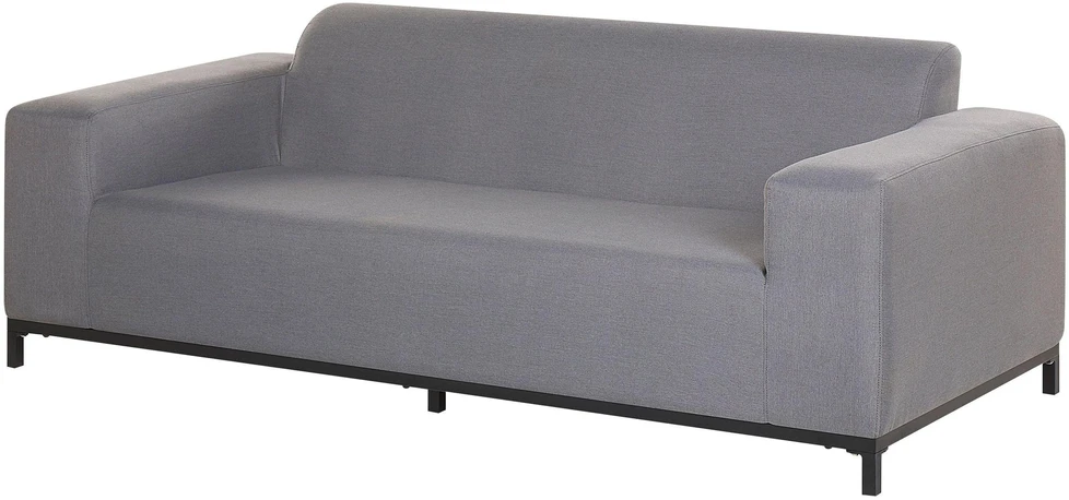 Beliani 2 vietų sodo sofa ROVIGO pilka
