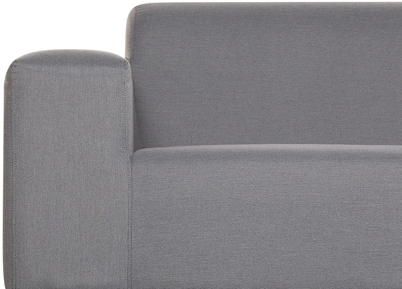 Beliani 2 vietų sodo sofa ROVIGO pilka