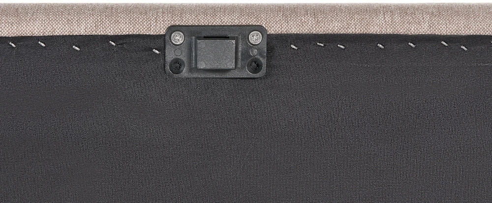Beliani 4 vietų sodo sofa LORETELLO smėlio spalvos