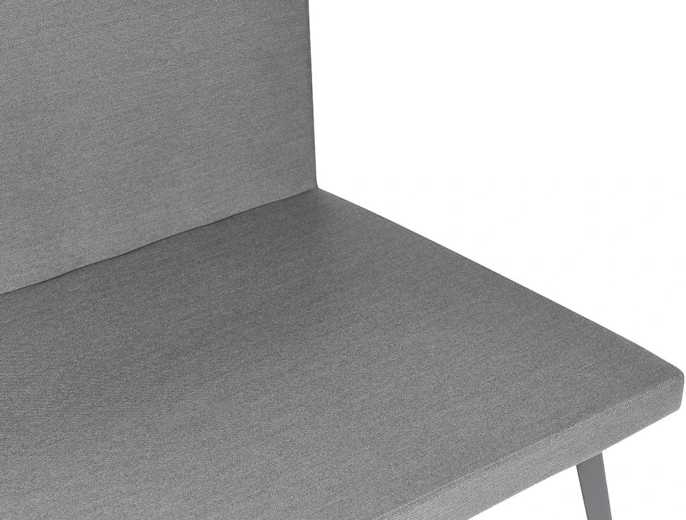 Lauko baldų komplektas Beliani 4 vietų sodo sofa LORETELLO pilka