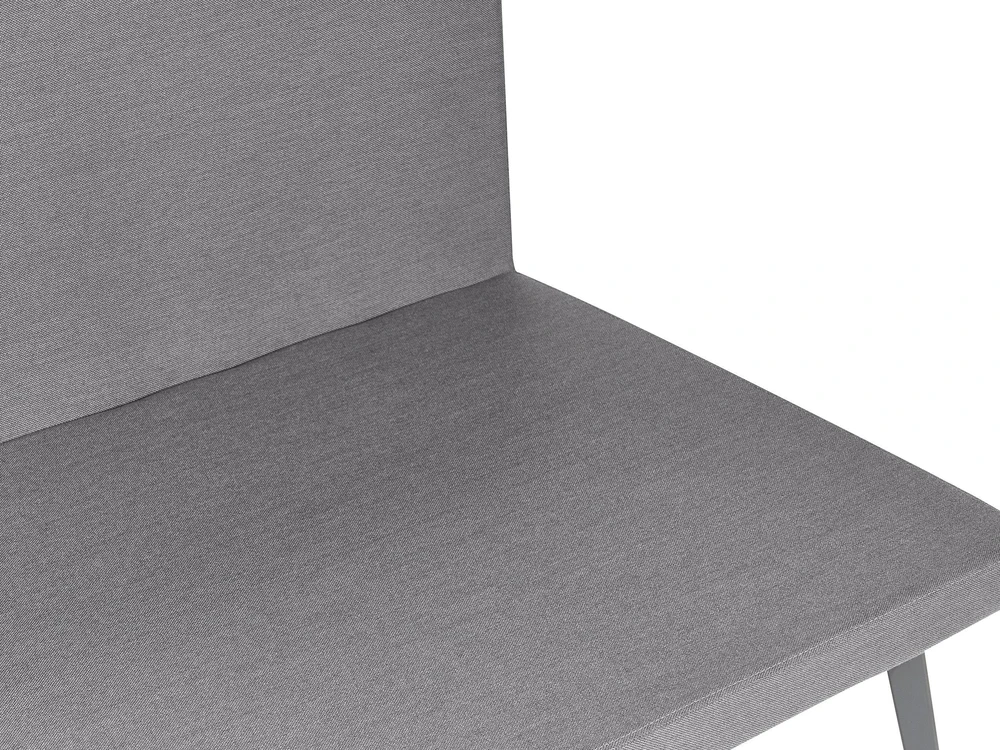 Beliani 5 vietų sodo kampinė sofa LORETELLO pilka