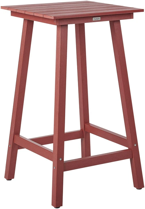 Lauko baldų komplektas Beliani Balkono baldų komplektas ADIRONDACK Raudonas