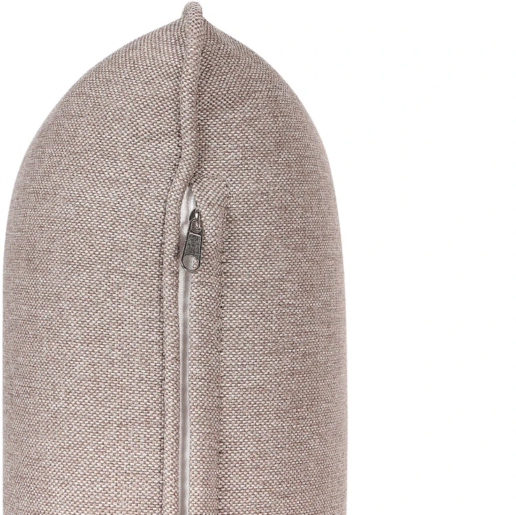 Lauko baldų komplektas Beliani Sodo sofa LORETELLO 3 asmenims kairinė, smėlio spalvos