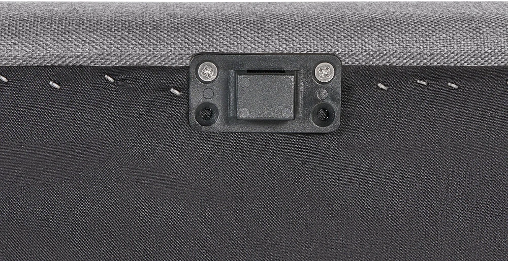 Beliani Sodo sofa 3 asmenims LORETELLO dešininė pilka