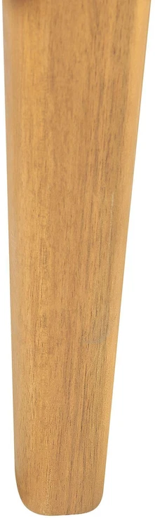 Beliani Sodo sofa 3 vietų BARATTI Akacijos mediena Ruda