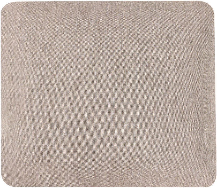 Lauko baldų komplektas Beliani Sodo sofa 3 vietų PARORI kairinė smėlio spalvos