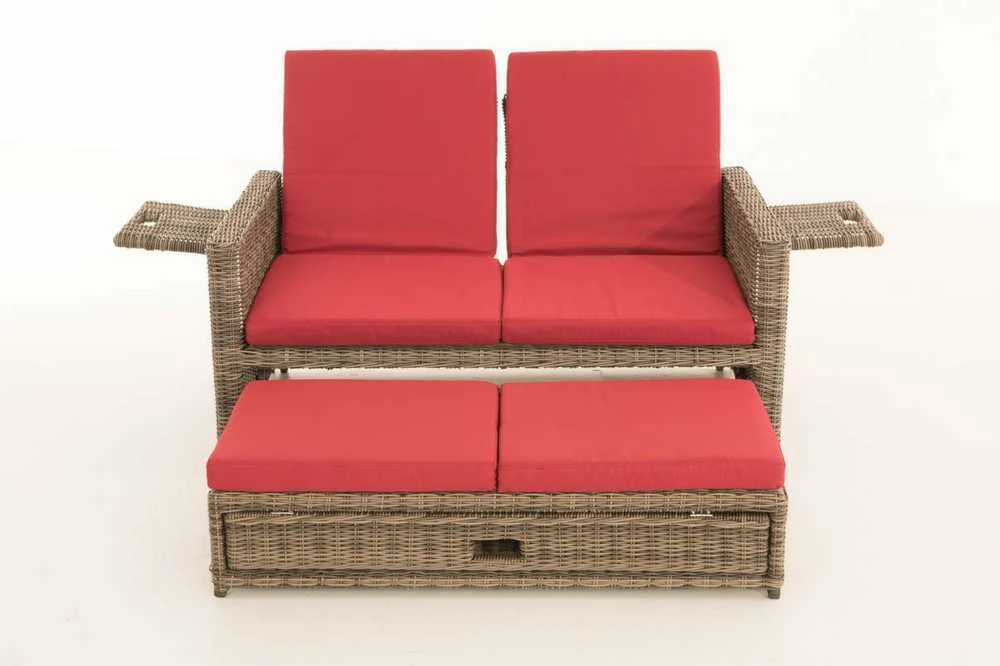 Mville Sofa Ancona rubino raudona 5 mm
