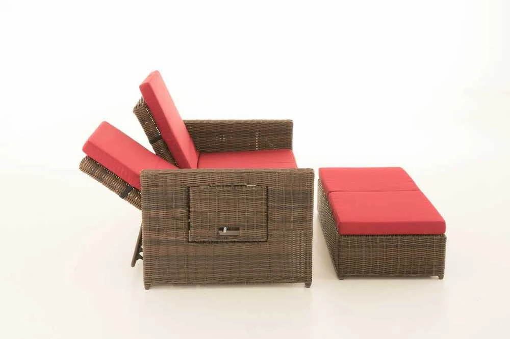 Clp Trading Mville Sofa Ancona rubino raudonos spalvos 5 mm