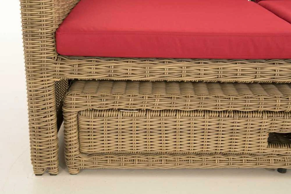 Mville Sofa Ancona rubino raudona 5 mm