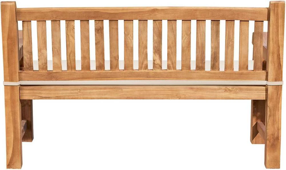 Mville Tiko medžio suoliukas Jackson su sėdimąja pagalvėle 150 cm + tikas