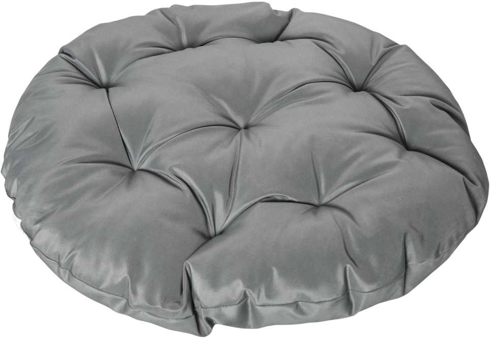 Lauko baldų komplektas "Outsunny" papasano fotelis Pintas fotelis fotelis su pagalvėle 360 laipsnių rotango pilkos spalvos W87 x D97 x H86 cm