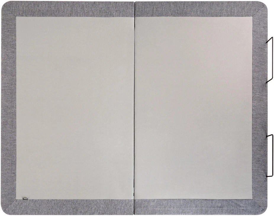 Lova Beliani Elektrinis lovos rėmas BRUNOY 160 x 200 cm pilkas