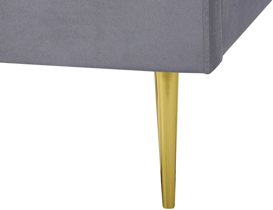 Lova Beliani FLAYAT 180 x 200 cm pilka