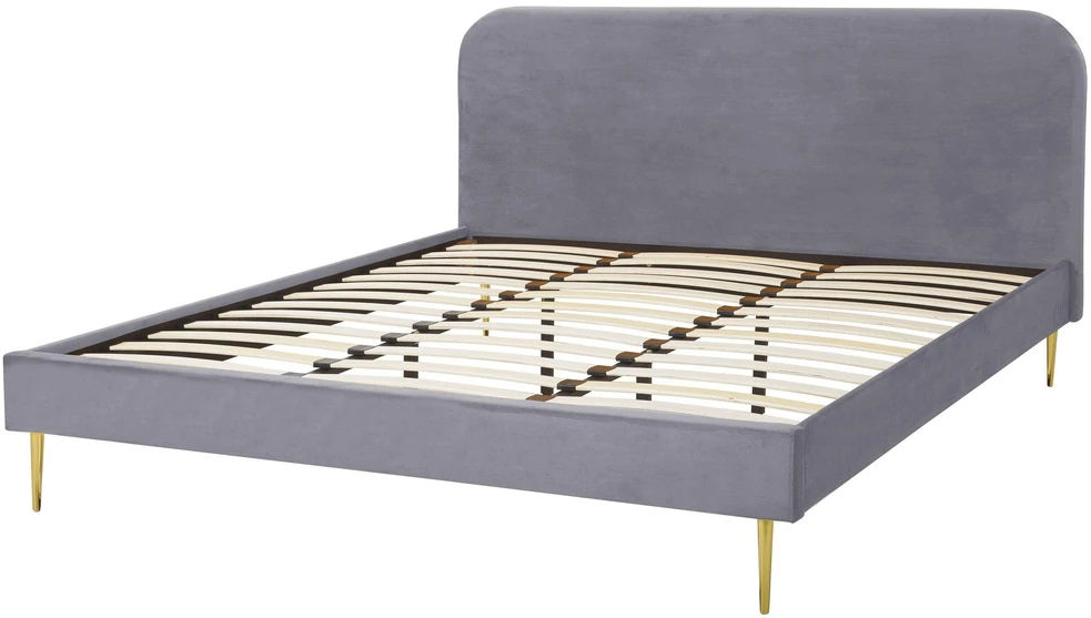 Lova Beliani FLAYAT 180 x 200 cm pilka