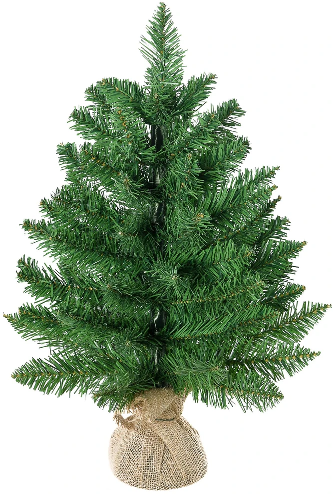 Dirbtinė kalėdinė eglutė su 70 šakelių galiukų, žalia, 60 cm