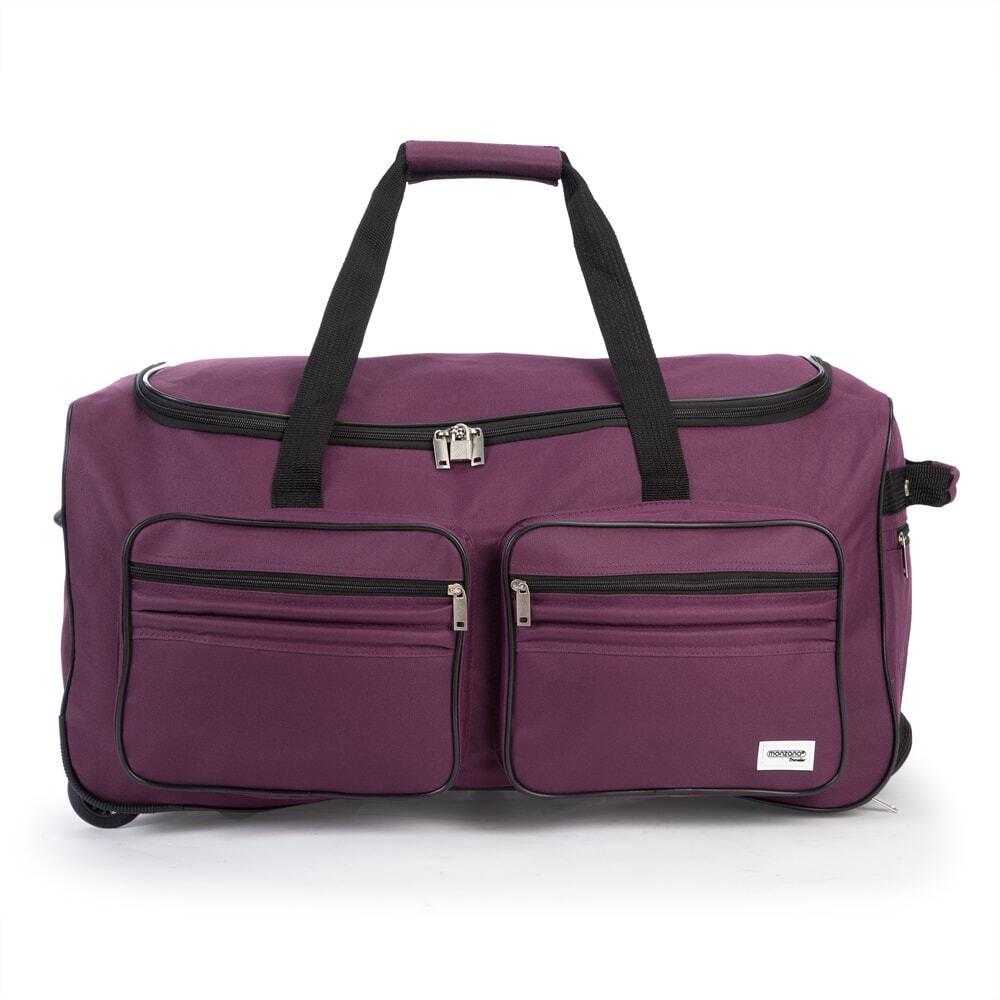 Monzana DIDELIS KELIONINIS LAGAMINIS ANT RATAI 85L PURP