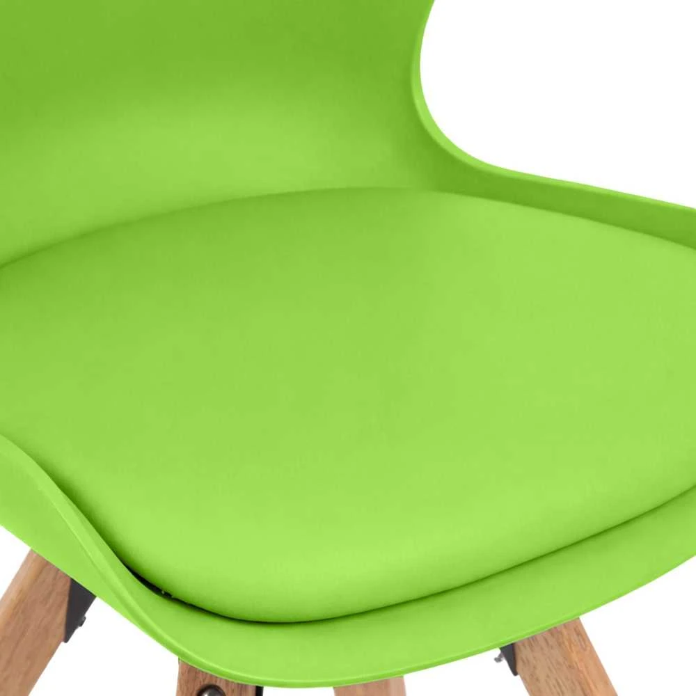 Mville 4 kėdžių komplektas Luna, plastikas
