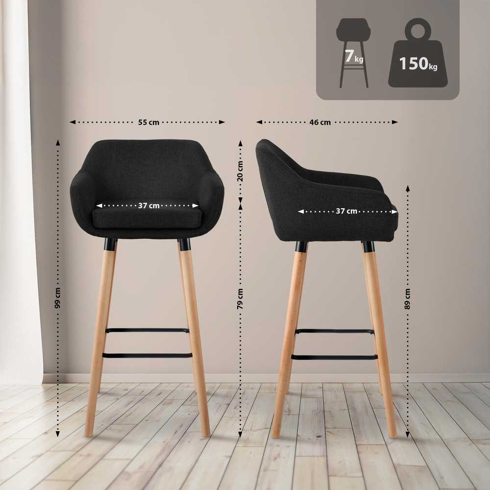 Clp Trading Mville Baro kėdė Grant audinys
